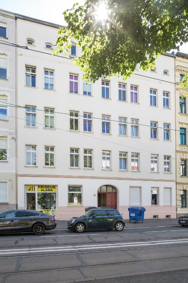 Helle Wohnung Mit Balkon In Grunen Innenhof - W-Lan, 4 Schlafplatze Magdeburg Exterior foto